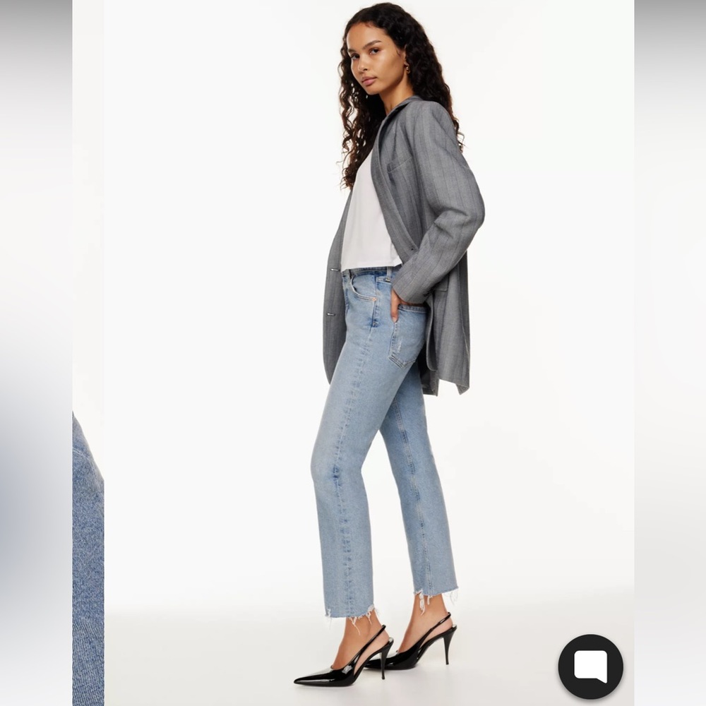 Like New Citizens of Humanity Daphne crop in checkmate sz 26